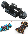 Carbon Fiber Chassis Motor Mount Plate For WLtoys K989 284131 RC 1 By 28 Scale Beefed Up Upgrade Kit, CNC Machined, DIY Install