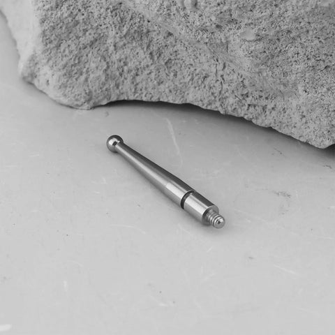 2.0mm Dial Test Indicator Contact Points Replacement 103006 M1.6 Compatible with Mitutoyo, Durable 20.9mm Length on stone surface