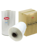 Top Shelf 16 Inch Polyolefin Shrink Wrap Film 75 Gauge Heavy Duty Heat Seal Roll POF Centerfold on display with packaging box.
