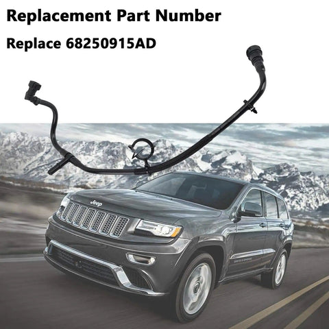 Purge Valve Hose Connector Replacement For 2016 2017 2018 2019 Jeep Grand Cherokee Durable Rubber Material over car