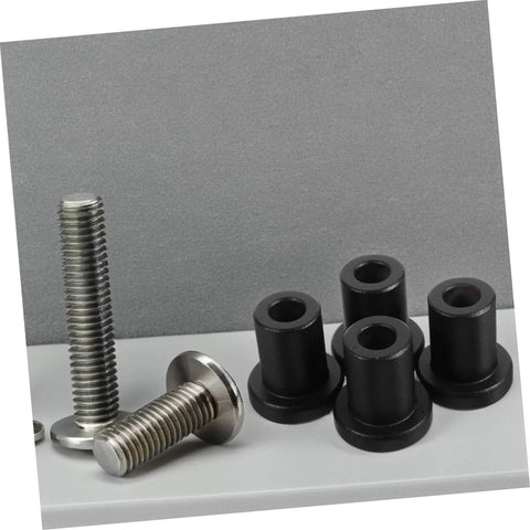 Heavy Duty Carbon Steel Barn Door Clamps And Sliding Door Replacement Spacers Set, hardware components
