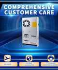600W 24V 25A Industrial Switching Power Supply For Harsh Environments With Standout Reliability From Minus 20 C To 65 C, 5G Vibration, 5000m Altitude, Overload Overvoltage And Short Circuit Protections, Up To 91 Percent Efficiency, rear view