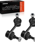 2 Pcs Rear Sway Bar Links Stabilizer Bar Links for Jeep Compass Patriot Chrysler 200 Avenger Caliber Outlander Outlander Sport Lancer Eclipse Cross RVR Fits 2007 To 2019 Models and More, Heavy Duty Suspension Upgrade, displayed with packaging