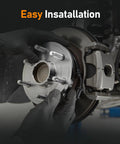 Installation of Front Wheel Hub Bearing Assembly 2Pcs 6 Lug With ABS 515097 for 2007-2014 GM models