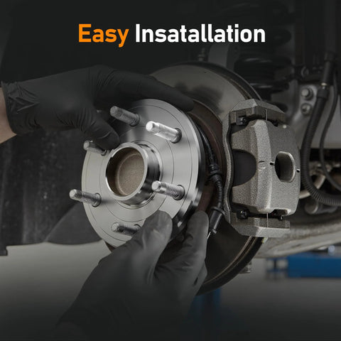 Installation of Front Wheel Hub Bearing Assembly 2Pcs 6 Lug With ABS 515097 for 2007-2014 GM models