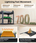Ender-5 Max 3D Printer With Massive 400x400x400mm Build Volume, Crazy Fast 700mm Per Second Printing speed illustration