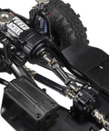 Planetary Gearbox Transfer Case With Short Drive Shaft Skid Plate And Front Motor Mount for 1/10 Scale RC Crawler Chassis