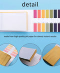 Complete 160 Strip PH Test Paper Kit 1 To 14 Range For Water Soil And Cosmetics With Color Coded Chart Open View