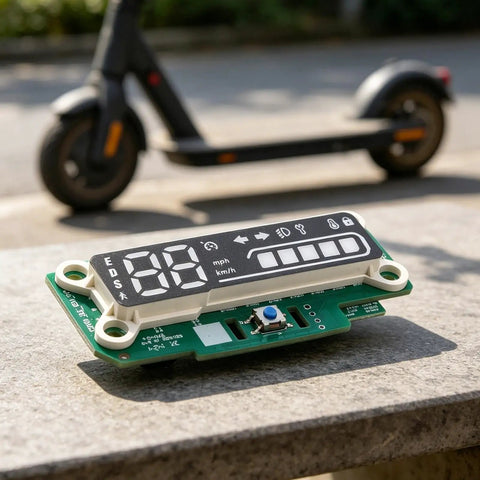 Replacement Control Board For E2 Pro Electric Scooter Upgrade To Restore Display And Throttle Improve Riding Response on stone table