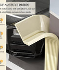 Premium Nbr Foam Garage Wall Protectors Crash Proof Car Door Bumper Saver Strips featuring khaki self-adhesive corner guard.