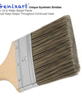 Beefy 3 Inch Chip Paint Brush For Wood Stain And Varnish Great For Walls Fences And Masonry With A Wooden Handle Perfect For Varnish Paste Gesso And Limewash