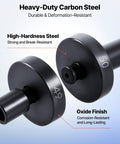 VEVOR bushing bearing driver set - two oxide-finish discs on a rod stamped 49 and 50