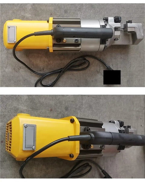 Heavy Duty Hydraulic Rebar Cutter For Construction Projects Electric Hydraulic Cutting Machine on concrete surface