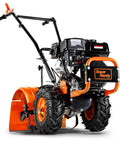 Heavy Duty Gas Tiller Cultivator With 7HP 209cc Engine, Adjustable Tilling Width And Depth, Rear Tine Design for garden work