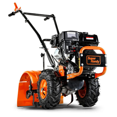 Heavy Duty Gas Tiller Cultivator With 7HP 209cc Engine, Adjustable Tilling Width And Depth, Rear Tine Design for garden work