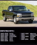 Chevy GMC truck front view, compatible with various models, showcasing the need for Chevy GMC Air Conditioning Pressure Sensor Switch Replacement.