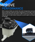 Mercedes Benz Compatible Coolant Overflow Reservoir With Sensor Cap For 2006 2015 GL And ML SUVs product image