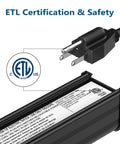 Beefy 16 Outlet Metal Power Strip With 10ft Cord Wall Mountable Garage Shop Power Strip With ETL safety certification