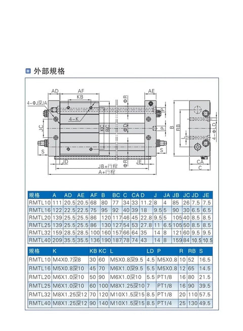 Premium Aluminum Alloy Rodless Pneumatic Air Cylinder Featuring Smooth As Butter Slide Operation And Rock Solid Buffer Adjustment For Tough Shop Floors And Real Deals