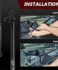 Installation steps for Heavy Duty Right Side Rear Trunk Deck Lid Lift Support Gas Strut Shock For Toyota Camry 2018 Through 2025.