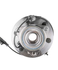 Front view of Beefy Front Wheel Bearing And Hub Assembly 515096X2 For Chevy GMC 4x4 Trucks And SUVs Including Silverado Tahoe