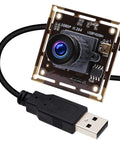 Low Light USB Camera With Built In Microphone, 2MP 1080P HD Web Cam, Sony IMX322 Sensor, 0.01 Lux, 2.1mm Wide Angle Lens, H264 MJPEG