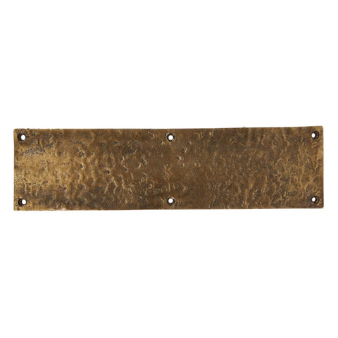 Heavy Duty Brushed Bronze Door Push Plate Shields Entryways From Scrapes While Raising Curb Appeal With A No Hassle Setup That Makes Securing Your Doors Dead Simple And Style Ready