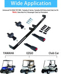 Universal 42 Inch Retractable Golf Cart Seat Belt Kit With Mounting Bracket For Yamaha G Series EZGO TXT RXV Club Car DS