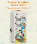 Image of South Zoo Dope Voice Synth Pedal For Triple Voice Polyphonic Guitar Synthesis with vibrant animal design and controls visible.
