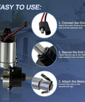 RV Awning Motor Drive Repair Kit For 9200 Series Awnings Replacement Parts 3317084.000U diagram showing motor drive steps