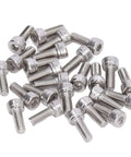 Badass 100 Piece Hex Socket Head Cap Screws And Galvanized Steel Fastener Kit With M4x0 7mm Thread for heavy-duty equipment repair.