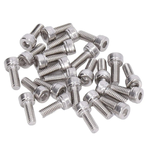 Badass 100 Piece Hex Socket Head Cap Screws And Galvanized Steel Fastener Kit With M4x0 7mm Thread for heavy-duty equipment repair.