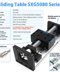 8 Inch Stroke SFU1605 Ball Screw Linear Stage With Dual Rail Motion Module for CNC Router 3D Printer and Laser Engraver