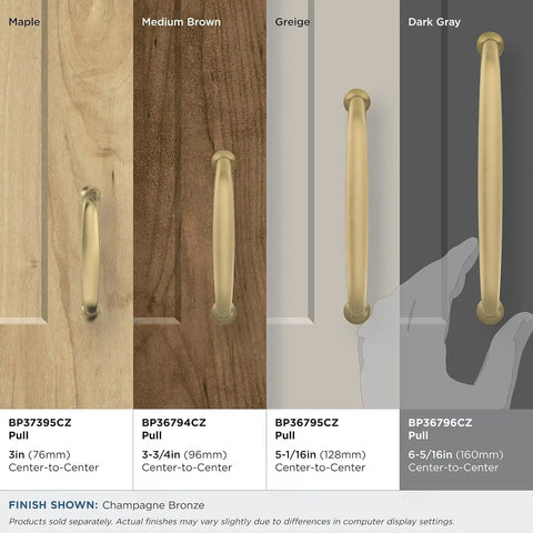 Top Shelf Traditional Cabinet Pull Boasting A Rock Solid Champagne Bronze Finish Designed For Kitchen Drawer Handles Vanity Hardware Furniture Upgrades With Easy Install