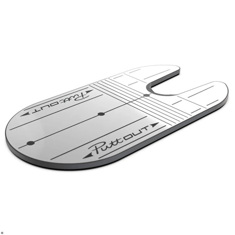 Compact Putting Mirror for Golfers That Lets You Check Your Face at Address, Top Line, Eye Line, and Ball Line, Ultra Portable
