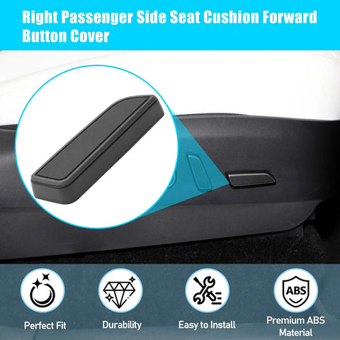 Tesla Model 3 And Model Y Seat Adjustment Button Replacement Drop In Right Power Seat Switch Cushion Forward Button Cover