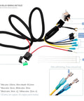 Beefed Up Waterproof Horn Button Switch Kit With 80A Relay And Wiring Harness For Trucks Cars Boats SUVs ATVs UTE