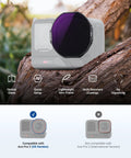 Insta360 Ace Pro 2 US Version Octagonal Lens Filter Set With ND8 ND16 ND32 And PL Polarizer Snap On No Fuss For Quick Exposure Control