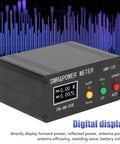 DIY Digital Power Standing Meter With Built In Rechargeable Battery You Can Take Anywhere 1.8MHz To 50MHz Range 120W SSB