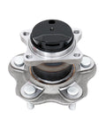 Front view of Rear Wheel Bearing Hub Assembly For 2013 2019 Nissan Sentra 5 Lug Rear Left Or Right OE Replacement