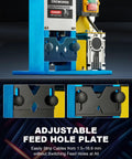 Electric Wire Stripper Machine For Scrap Copper Automatic 0.06 To 1 Inch Wire Stripping Five Channel Copper Wire Stripper