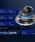 Front Wheel Hub And Bearing Assembly Set 513137 For Chevy Malibu Classic Pontiac Grand Am Oldsmobile Alero Cutlass 1997 2005