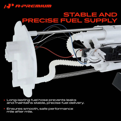 Electric Fuel Pump Module Assembly Compatible With Nissan 370z Models Spanning 2009 Through 2015 V6, internal components showcasing precision design.