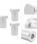 Solid Aluminum Woodworking Bench Dogs And Three Pack Workshop Table Stoppers. Three aluminum stoppers for heavy clamping use.