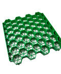 Heavy Duty Ground Reinforcement Grid Mat For Patios, Driveways, And Landscaping Boosts Stability And Drainage, green interlocking panel