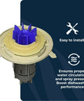 Dishdrawer Motor Rotor Kit Replacement Assembly 524185P OEM Rotor For Dishwashers Replaces 525884P And 524307P Fits Dishdrawer Models