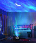 Galaxy Projector Night Light With Bluetooth Speaker And Remote Aurora Sky Lighting For Kids Room Northern Lights Nebula Lamp