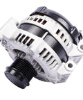 Chrysler 3.6L V6 Alternator Replacement For 2011-2016 Town Country Grand Caravan Journey Avenger Routan 2011-2014 200 CV 2012-2015 CV Plug And Play With 4210000770 4801624AD 68272108AA 11570 shown from side view