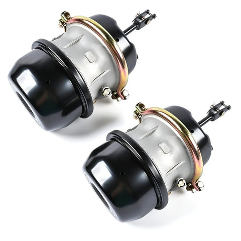 Two Pack Type 30 By 30 Beefed-Up Air Brake Chamber With Welded Clevis Three Inch Stroke Replacement For Haldex GC3030LCW Bendix NT3030ELS-WC
