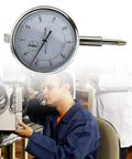 Dial Indicator Gauge With Clear Scale For Precise Measurements In Machining And Engineering Projects, Rust Resistant Stainless Steel